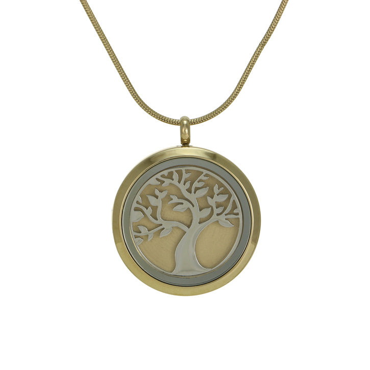 Bronze Tree Cremation Pendant